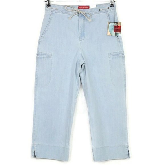 Gloria Vanderbilt Cropped‎ Jeans Stretch 8 - Picture 1 of 12
